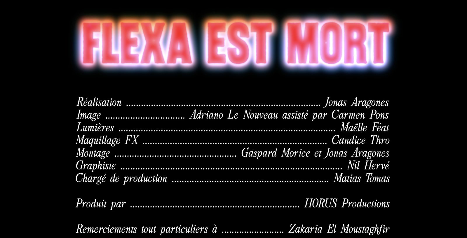 Plan de Flexa est mort
